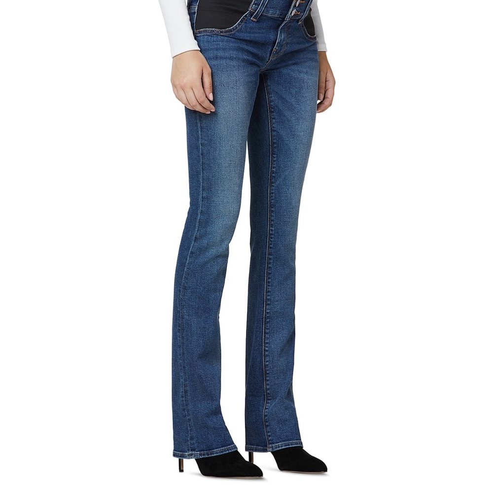Hudson Jeans Blue Flare Wide Leg Denim
